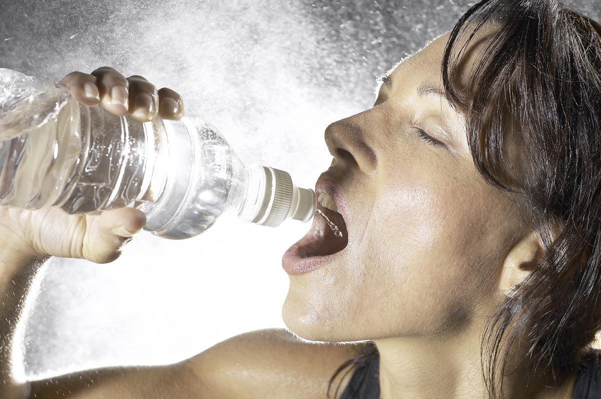 Drinking-Water-Woman